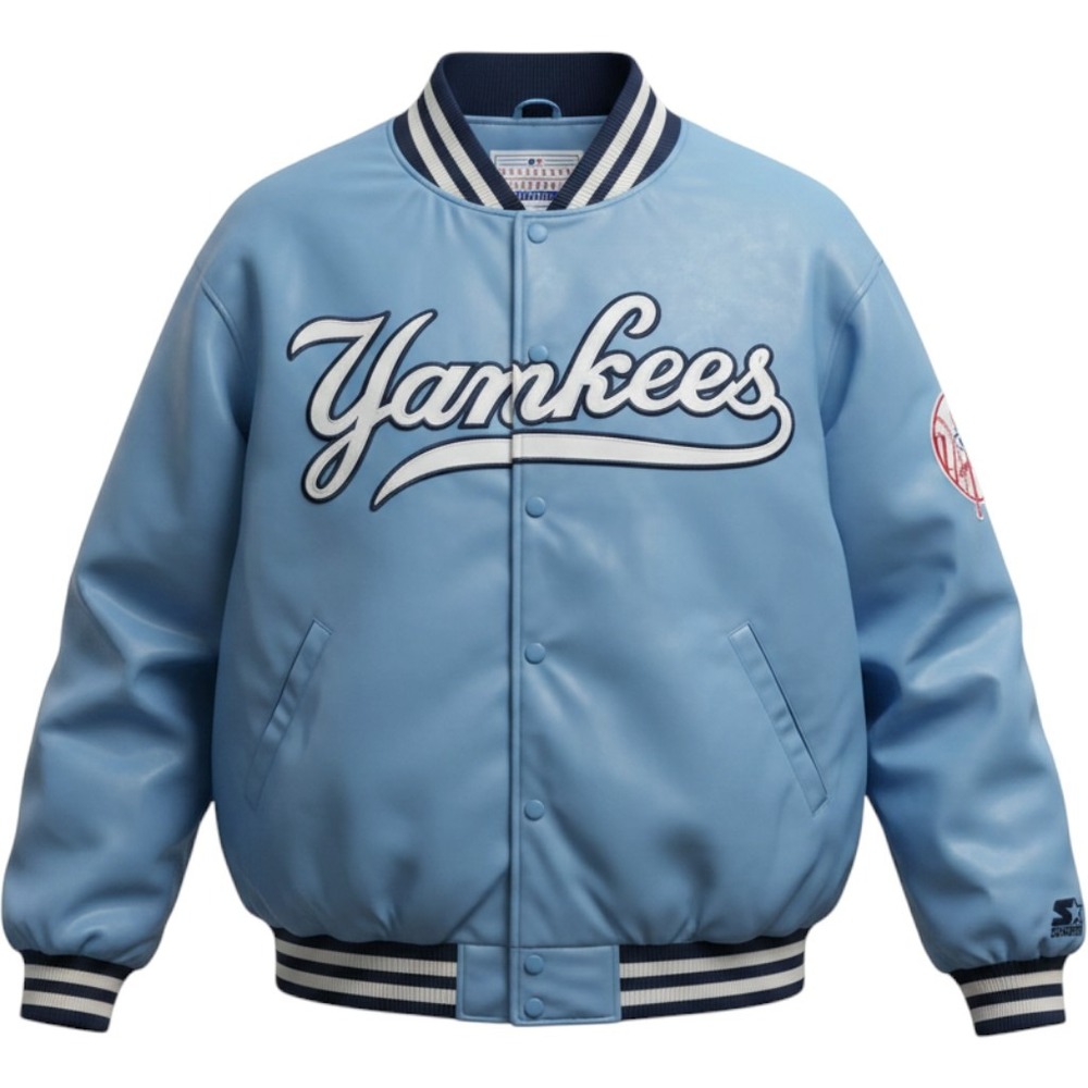 Vintage 90s New York Yankees MLB Baseball Embroidered Satin Bomber Jacket 3 XL